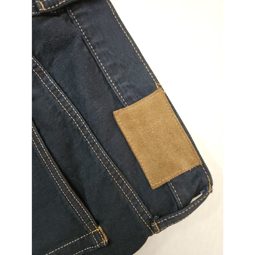 Banana Republic Heritage Jeans Men's 34x32 Straight Leg Dark Wash Denim NEW - Picture 8 of 12